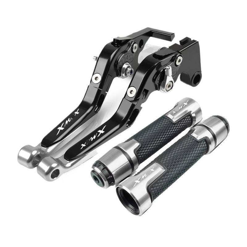 Kupplungshebel Für Ya&maha Xmax 125/250/300/400 2014-2021 Klapp Bremse Kupplung Hebel Handbremse Lenker Griffe Griffe Handgriffe Zubehör von MQOYDCHL