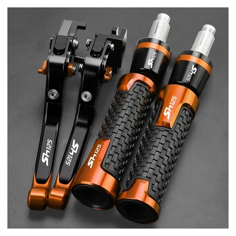 Kupplungshebel Motorrad Spurstange Handbremse Bremse Kupplung Hebel Lenker Griffe Enden Für Ho&nda SH125i SH125 SH 125125i 2008-2021 2022 2023 2024 von MQOYDCHL