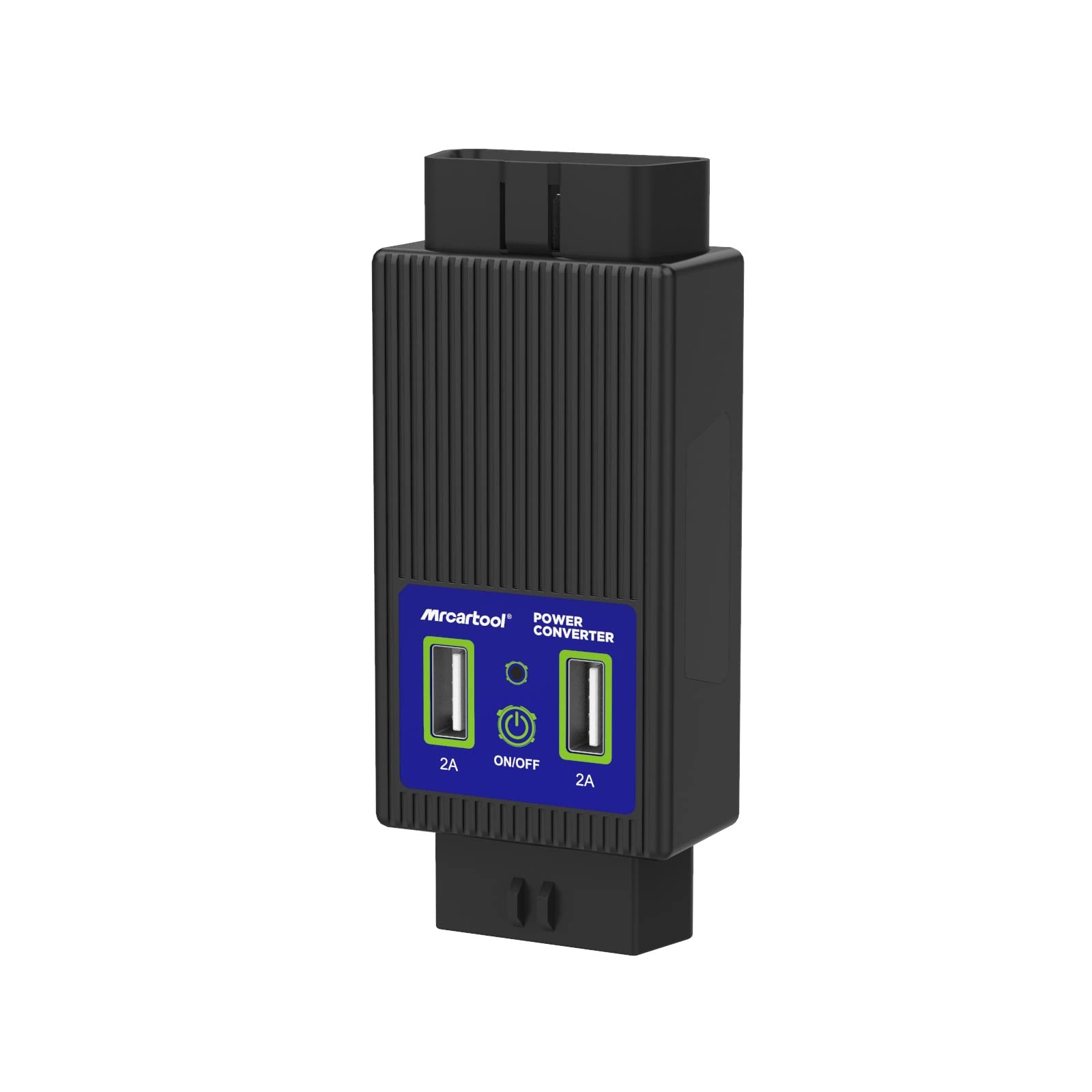 MR CARTOOL OBD2-Konverteradapter Ausgestattet mit 1 OBD-Anschluss und 2 USB-Anschlüssen, 16-poligem OBD-Signalleitungsanschluss für Neigungsmesser, WiFi-Bluetooth-Codeleser, OBD-II-Scannern von MR CARTOOL