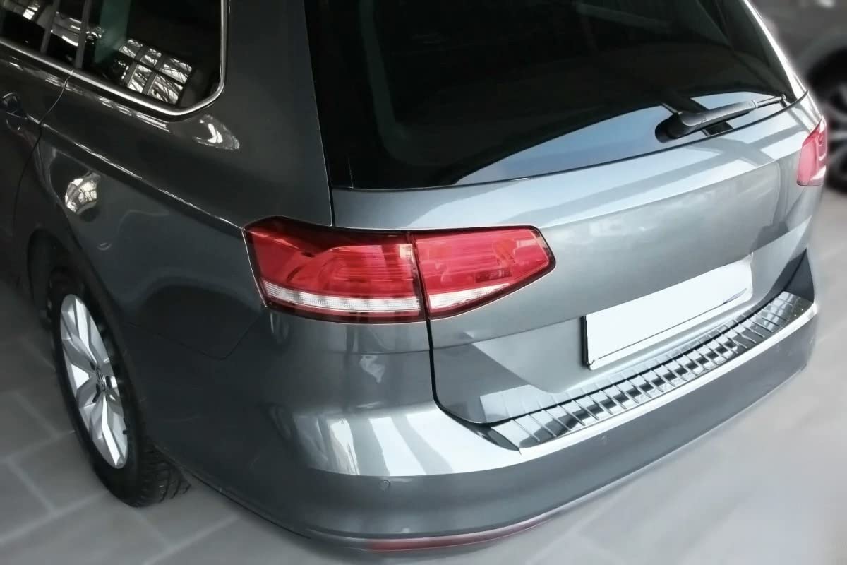 Ladekantenschutz Stoßstange Edelstahl kompatibel für Passat B8 Variant + ALLTRACK ab 2014 (Chrom glänzend) von MR-Style