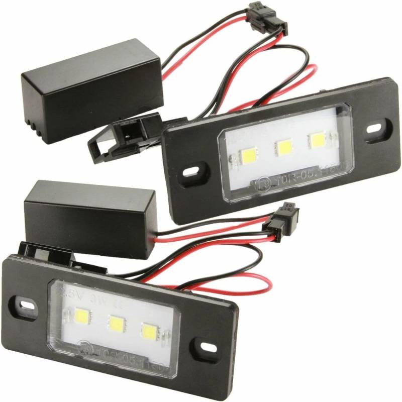 Led Kennzeichenbeleuchtung passend für Passat Variant 3BG 00-05 Tiguan Cayenne 02-10 von MR-Style