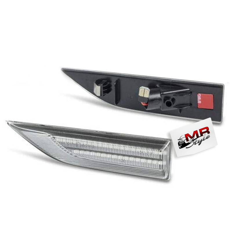 MR-Style LED Seitenblinker Klarglas [7431], 2 Blinker kompatibel mit T6 Transporter Multivan BJ 2015 bis 2019 von MR-Style