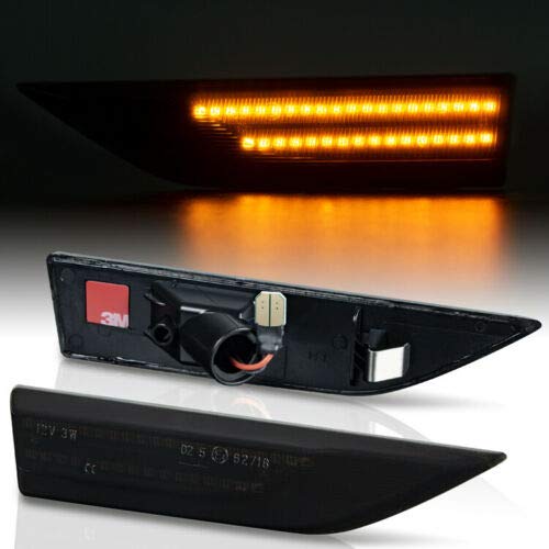 MR-Style LED Seitenblinker Schwarz [7431-1], 2 Blinker kompatibel mit T6 Transporter/Multivan von MR-Style