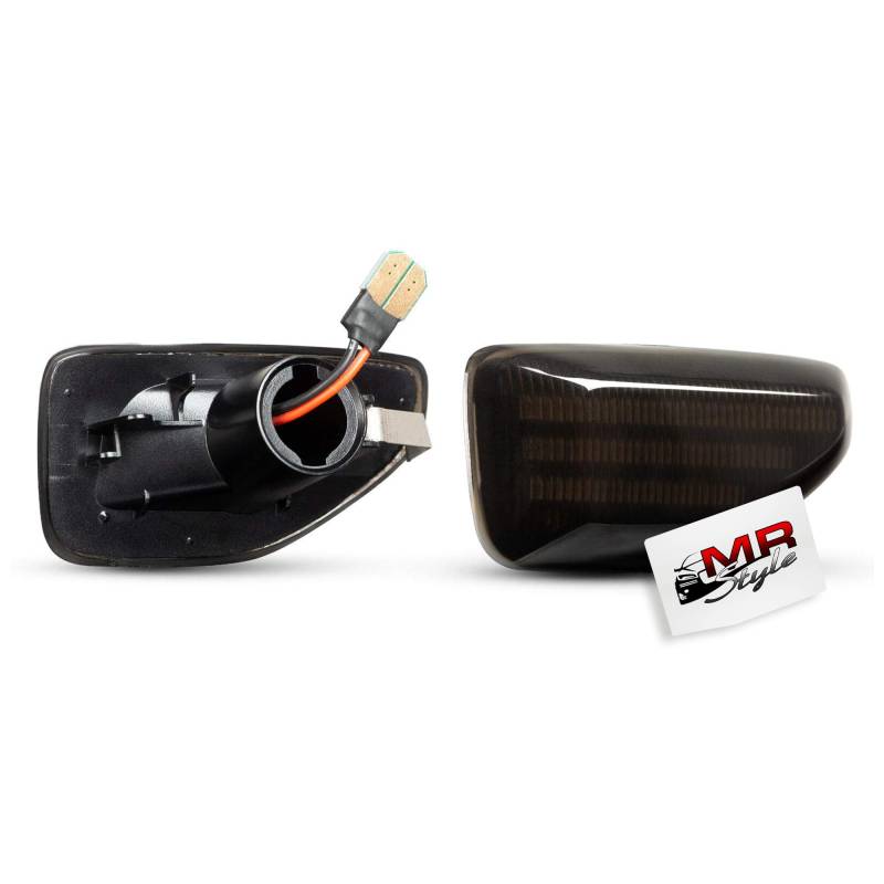 MR-Style LED Seitenblinker schwarz [73507-1], 2 Blinker kompatibel mit Duster II, Logan II Limousine, Logan II MCV, Sandero II von MR-Style