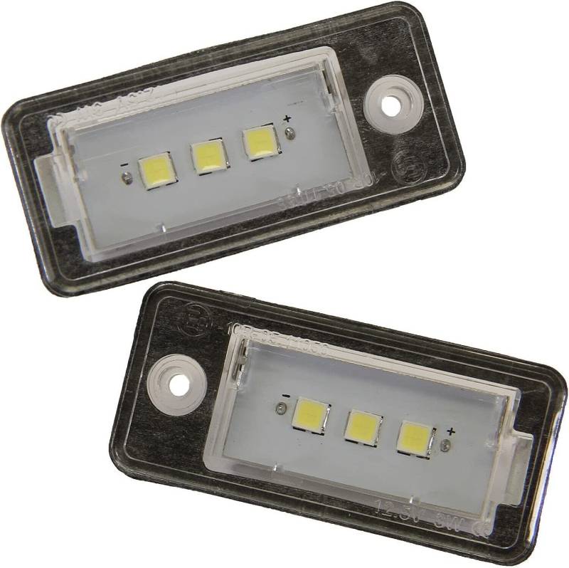 MR-Style Led Kennzeichenbeleuchtung passend für Audi A6 S6 C6 4F Limousine Avant von MR-Style