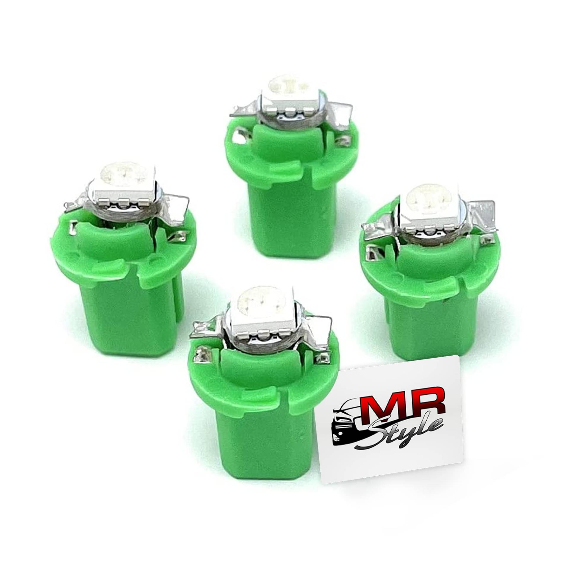 MR-Style Set Aufkleber und 4x high Power LED Tachobeleuchtung (grün) kompatibel mit VW Vento + Golf 3, Instrumentenbeleuchtung Umbauset von MR-Style