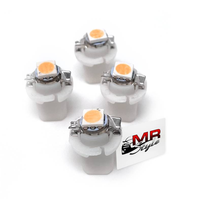 MR-Style Set Aufkleber und 4x high Power LED Tachobeleuchtung (weiß) kompatibel mit Opel Zafira A Corsa C Tigra Twin, Instrumentenbeleuchtung Umbauset von MR-Style