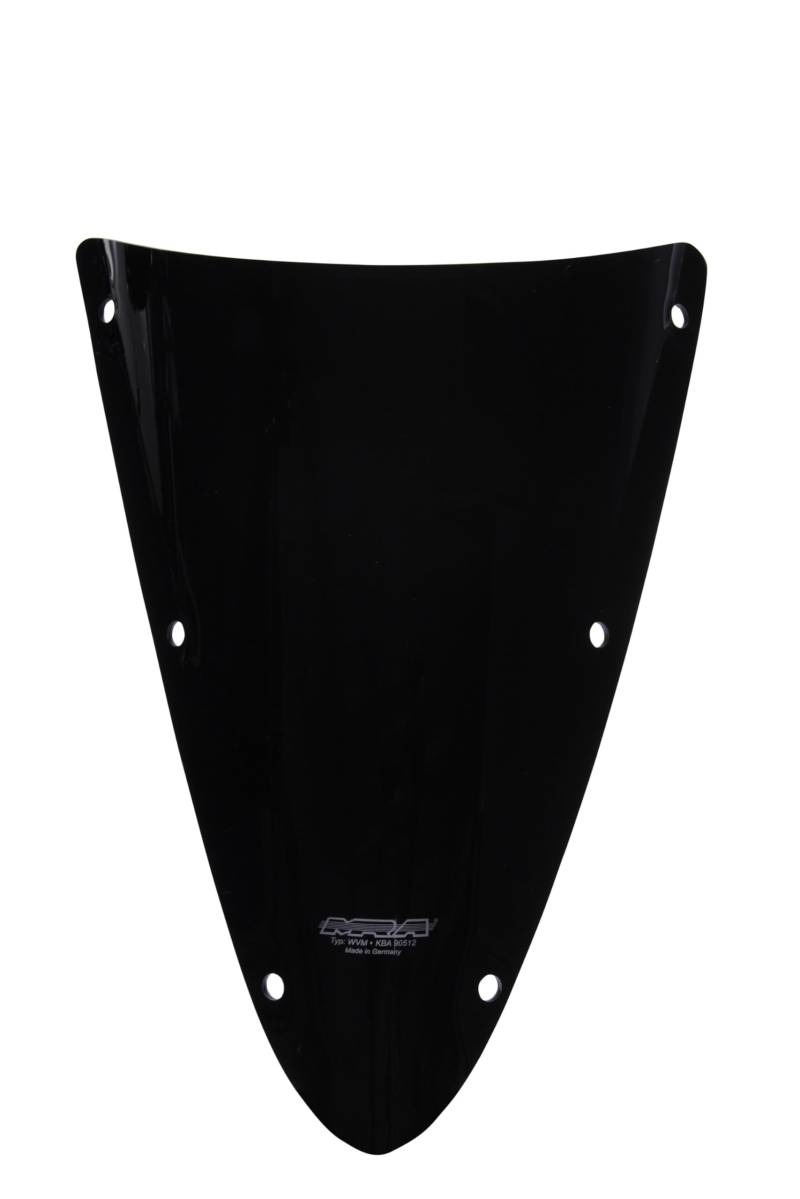MRA Motorrad-Verkleidungsscheibe Originalformscheibe O schwarz passend für Yamaha YZF R125 2008-2018 von エムアールエー(MRA)