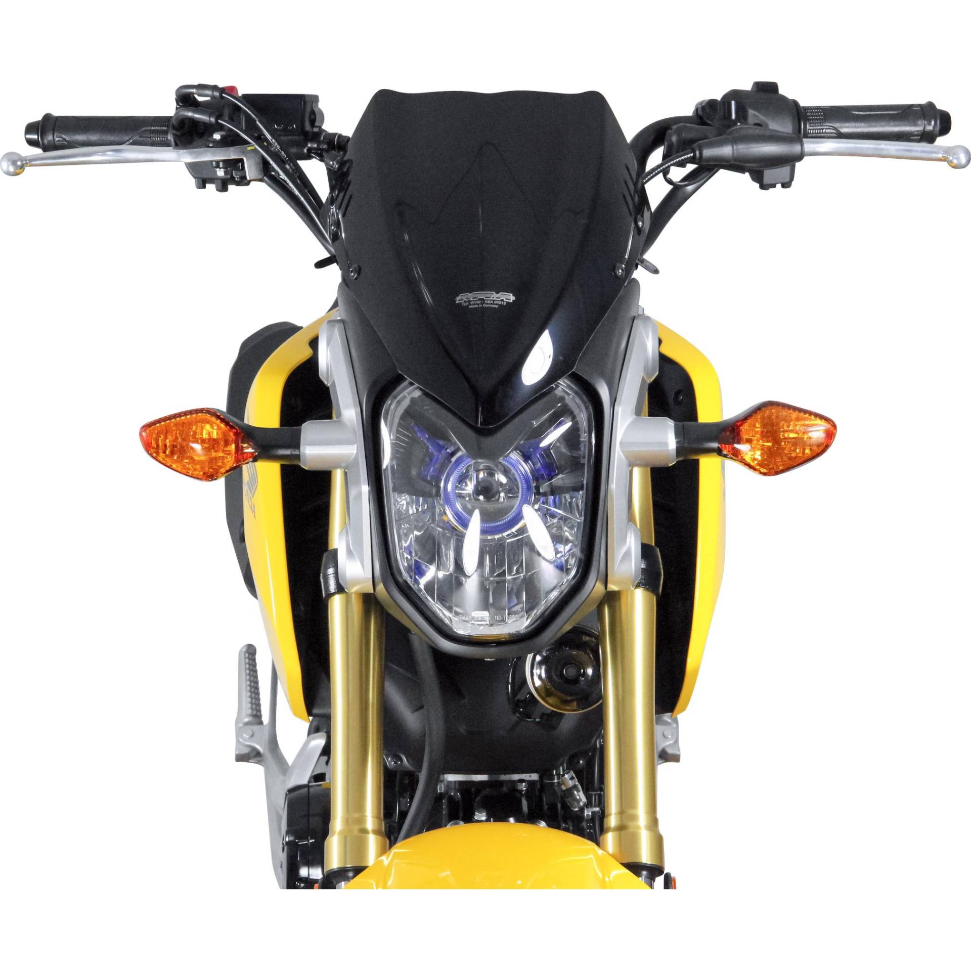 MRA Racingscheibe NR schwarz für Honda MSX 125 2013-2015 MRA Racingscheibe NR schwarz für Honda MSX 125 2013-2015 von MRA
