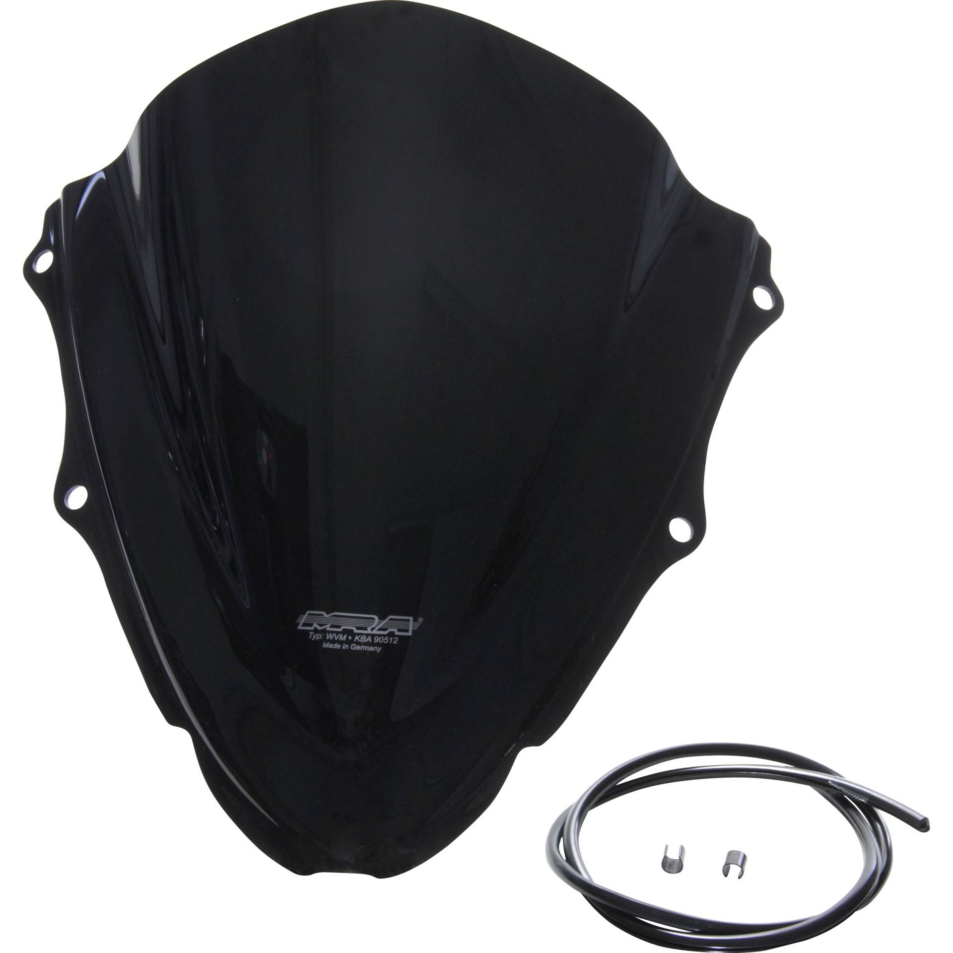MRA Verkleidungsscheibe Racing R schwarz für CBR 1000 RR 08-11 MRA Verkleidungsscheibe Racing R schwarz für CBR 1000 RR 08-11 von MRA