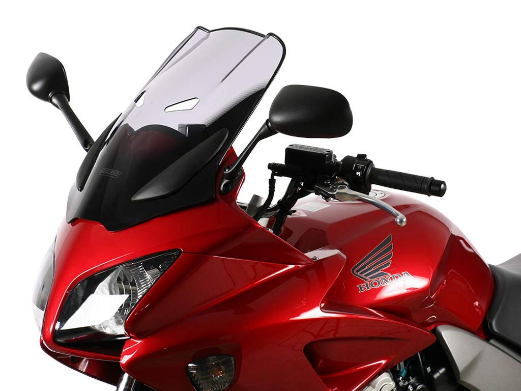 MRA Motorrad-Windschutzscheibe Tourenscheibe T schwarz für Honda CBF 1000 SC58, Unisex, Tourer, Ganzjährig, Polycarbonat MRA Motorrad-Windschutzscheibe Tourenscheibe T schwarz für Honda CBF 1000 SC58, Unisex, Tourer, Ganzjährig, Polycarbonat von エムアールエー(MRA)