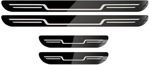 MRBHD 4 Stück Edelstahl Türschweller Zubehör für Honda Pilot IV 2022 2023 2024 2025, Auto Einstiegsleisten Schutz, Willkommenspedal Türschwellenabdeckungen, Türschwelle Lackschutz,A MRBHD 4 Stück Edelstahl Türschweller Zubehör für Honda Pilot IV 2022 2023 2024 2025, Auto Einstiegsleisten Schutz, Willkommenspedal Türschwellenabdeckungen, Türschwelle Lackschutz,A von MRBHD