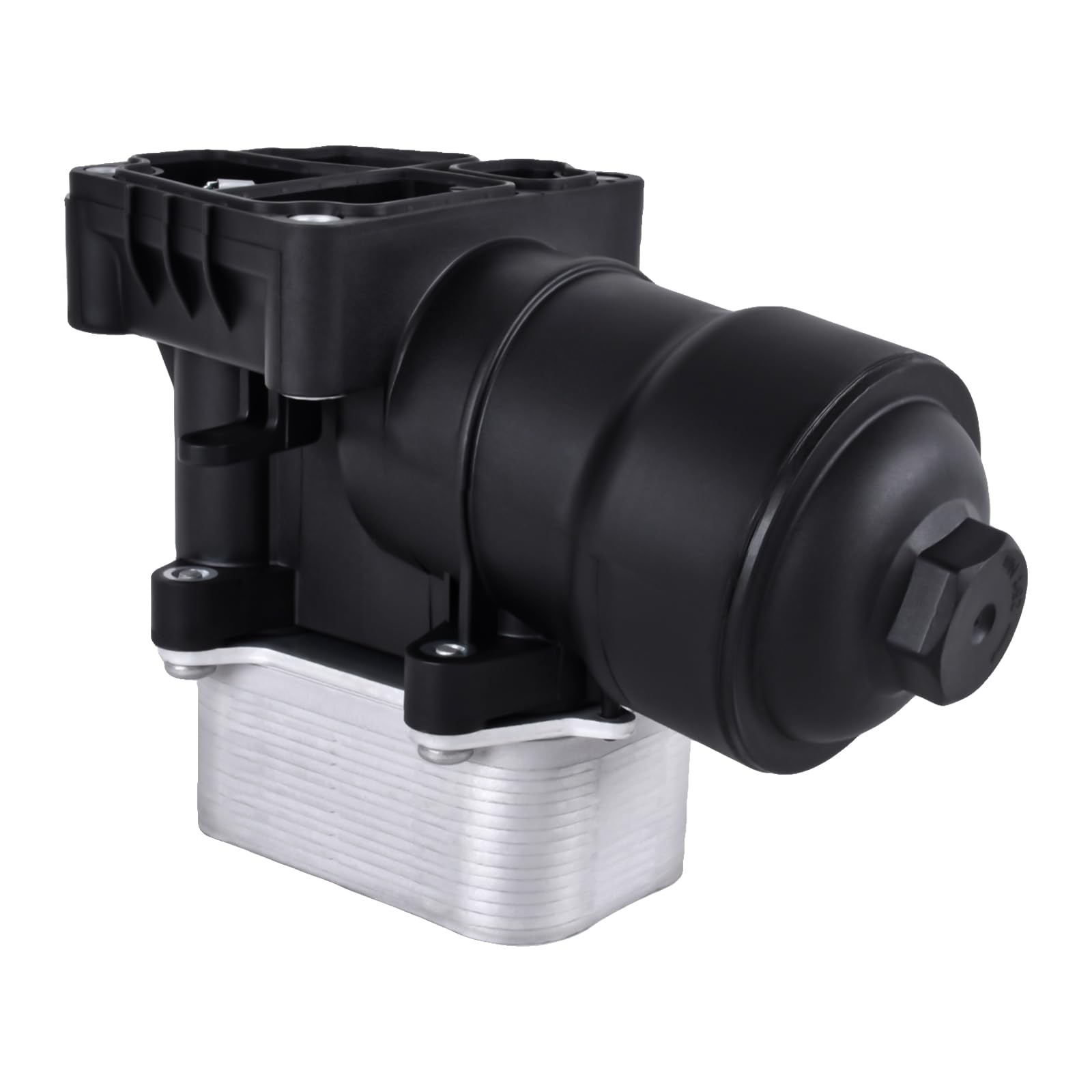Ölfiltergehäuse Ölkühlerkappe Ölfilter Ölkühler Oil Filter Housing Oil Filter & Oil Cooler Ersatz für A1 A3 A4 Q3 TT 1.6 2.0 TDI Golf VI Leon Autozubehör Teil# 03P115389 03L115389B 03L115389C von MROHRITE