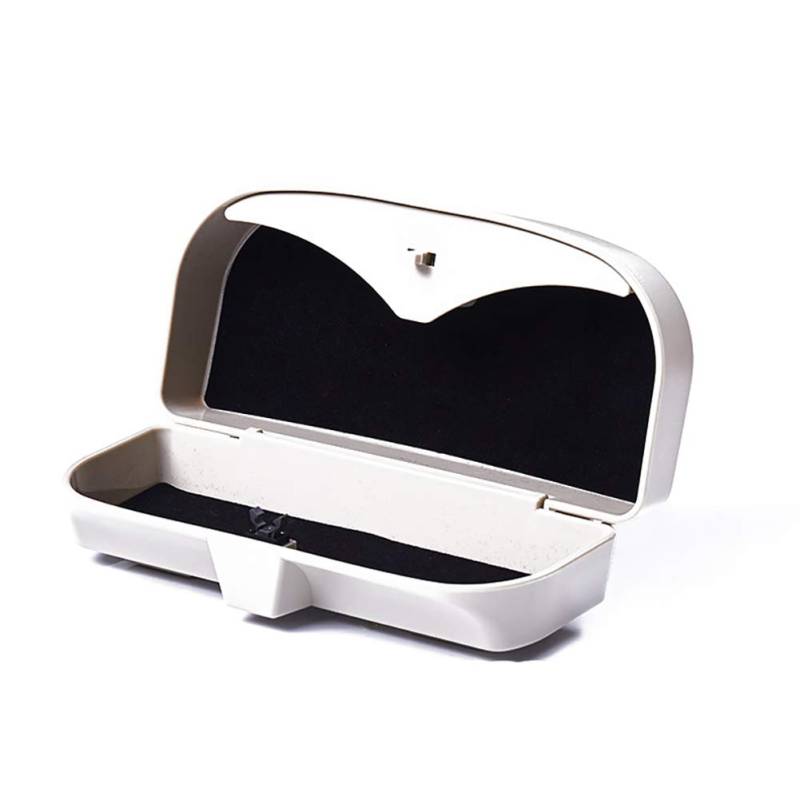 Brillenetui für die Sonnenblende Im Auto, Brillenaufbewahrungsbox, Brillenhalter, Sonnenschutztaschen für die Sonnenblende, Autozubehör aus Kunststoff, Hochwertige Polsterung, (C) von MRSTORY