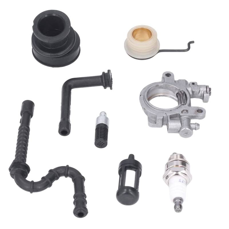 Ölpumpe Wurmgetriebe Sparking Plug Kit Haltbarer Ersatz für 029 039 MS290 MS310 MS390 Kettensägen Gartenwerkzeuge Eisen Kunststoff -Aluminium von MRSTORY