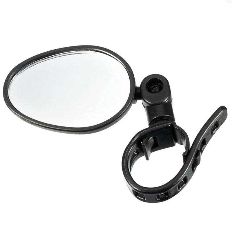 Rotatable Lenkerspiegel Fahrradspiegel Ovaler Rückspiegel Weitwinkel Einstellbare 360 ​​-Grad -Rotation für Roadbike Mountainbike E Fahrradbike -Lenker Schwarz 7 Cm 5 Cm 2 Teile von MRSTORY