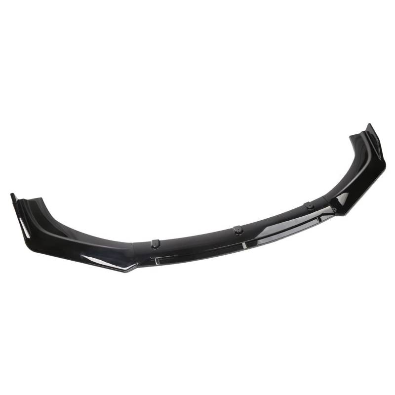 MRSYZDRM Auto Frontlippe Frontspoiler für Benz E Class (4door) W211 2003-2009, Frontstoßstange Spoiler Protector Splitter Kit Frontspoiler Lippe Frontlippe Spoiler Auto zubehör,A-Black von MRSYZDRM