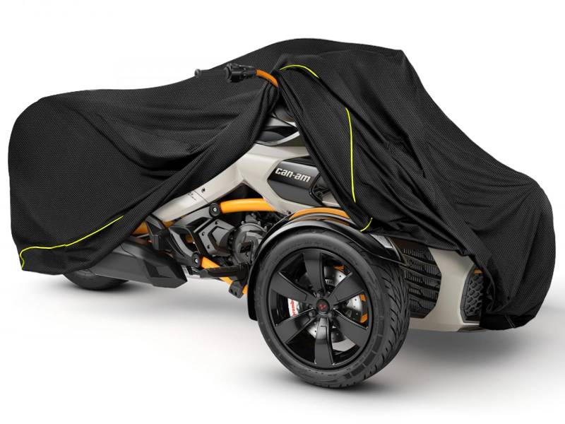 Can Am Ryker Abdeckung, Ryker Abdeckungen Wasserdicht Kompatibel mit Can-Am Ryker 600/900/Sport/Rally/Ryker Rally Edition, 420D Oxford Wasserdicht, Allwetterschutz Autoabdeckung mit Reflexstreifen von MRWiZMS
