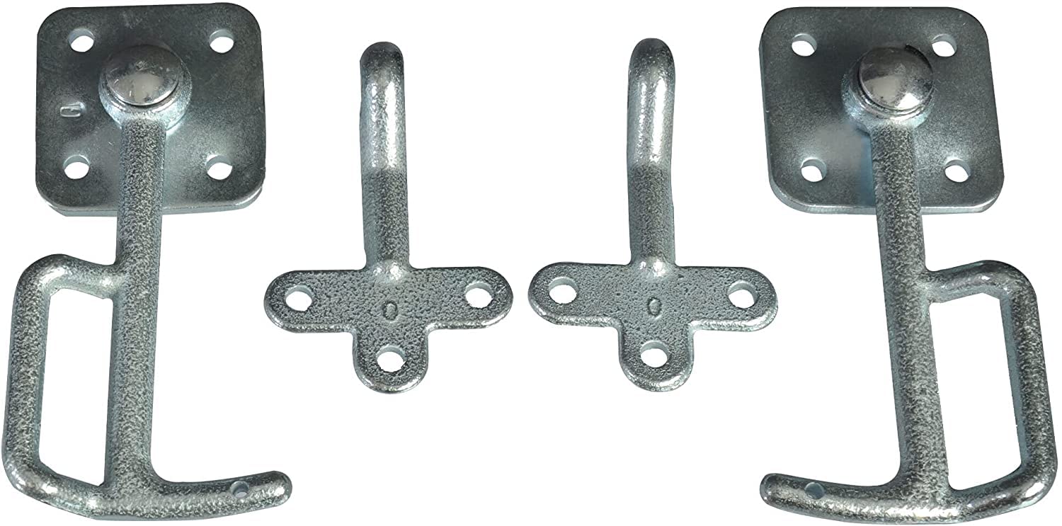 MS-Warenvertrieb 4 TLG Set Klapphaken + Ösen Gr.0 Anhänger Bordwandverschluss Ladebordwand PKW MS-Warenvertrieb 4 TLG Set Klapphaken + Ösen Gr.0 Anhänger Bordwandverschluss Ladebordwand PKW von MS-Warenvertrieb
