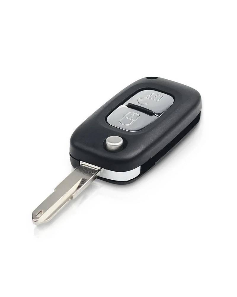 schlüsselgehäuse Für Peugeot für 206 für 207 206CC NE72 NE73 Modifizierter Schlüssel 2 Tasten Klappbarer Flip Uncut Fob Auto Blank autoschlüssel hülle von MSDDWL
