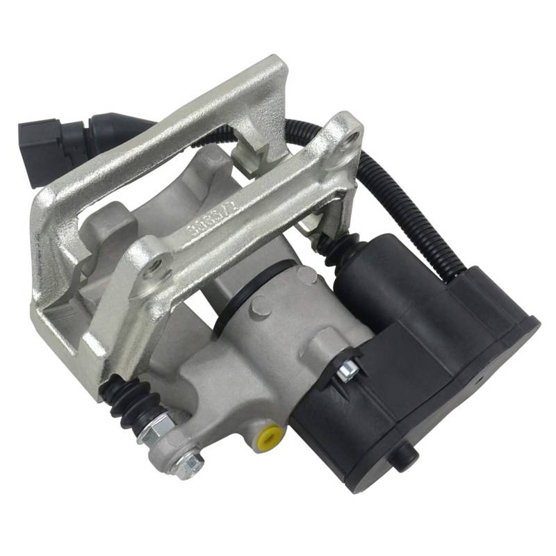 MSQ-CD Bremssattel und Stellmotor Hinten Rechts Ersatz für A8 S8 D3 4E 2002-2010 4E0615404A 4E0615404B 4E0615404C Bremssattel mit Halterung von Jlwiy