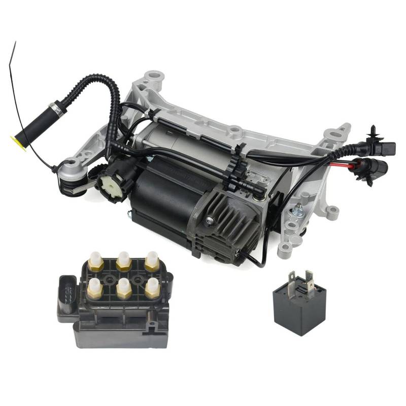 MSQ-CD Luftfederung Kompressor Komplett 7L0616007 7L0698007B 7L0616007H 95535890100 95535890102 95535890104 von MSQ-CD