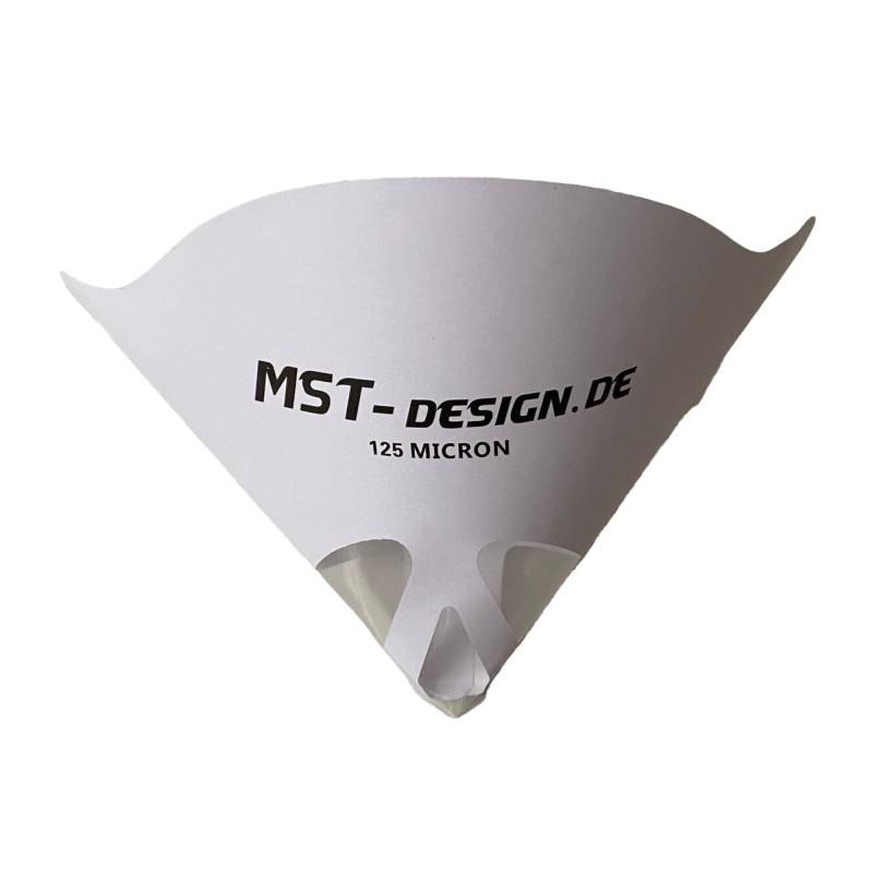 Lacksieb I 250 Stück mit 125 µm I MST Farbsieb I Lackierzubehör für Wassertransferdruck I Lackfilter WTD WTP von MST-DESIGN