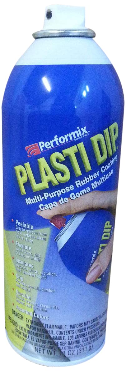 Performix PLASTI DIP I Flüssiggummi Schwarz matt I 1 Spraydose 325 ml I Felgenfolie I Synthetische Gummi-Beschichtung I Schützt gegen Feuchtigkeit, Säure, Witterung I Rückstandslos ablösbar von MST-DESIGN