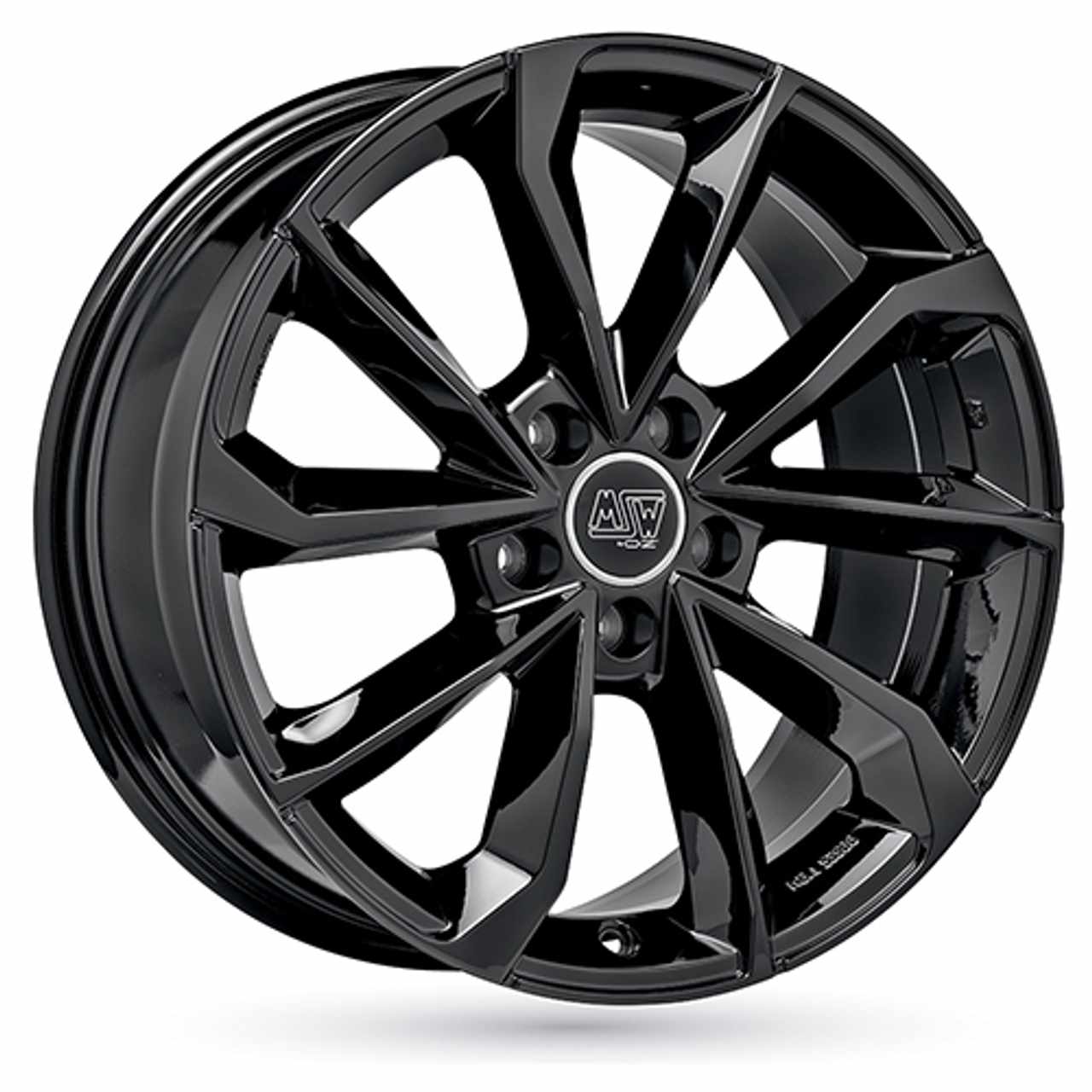 MSW (OZ) MSW 42 gloss black 8.0Jx18 5x112 ET40 von MSW (OZ)