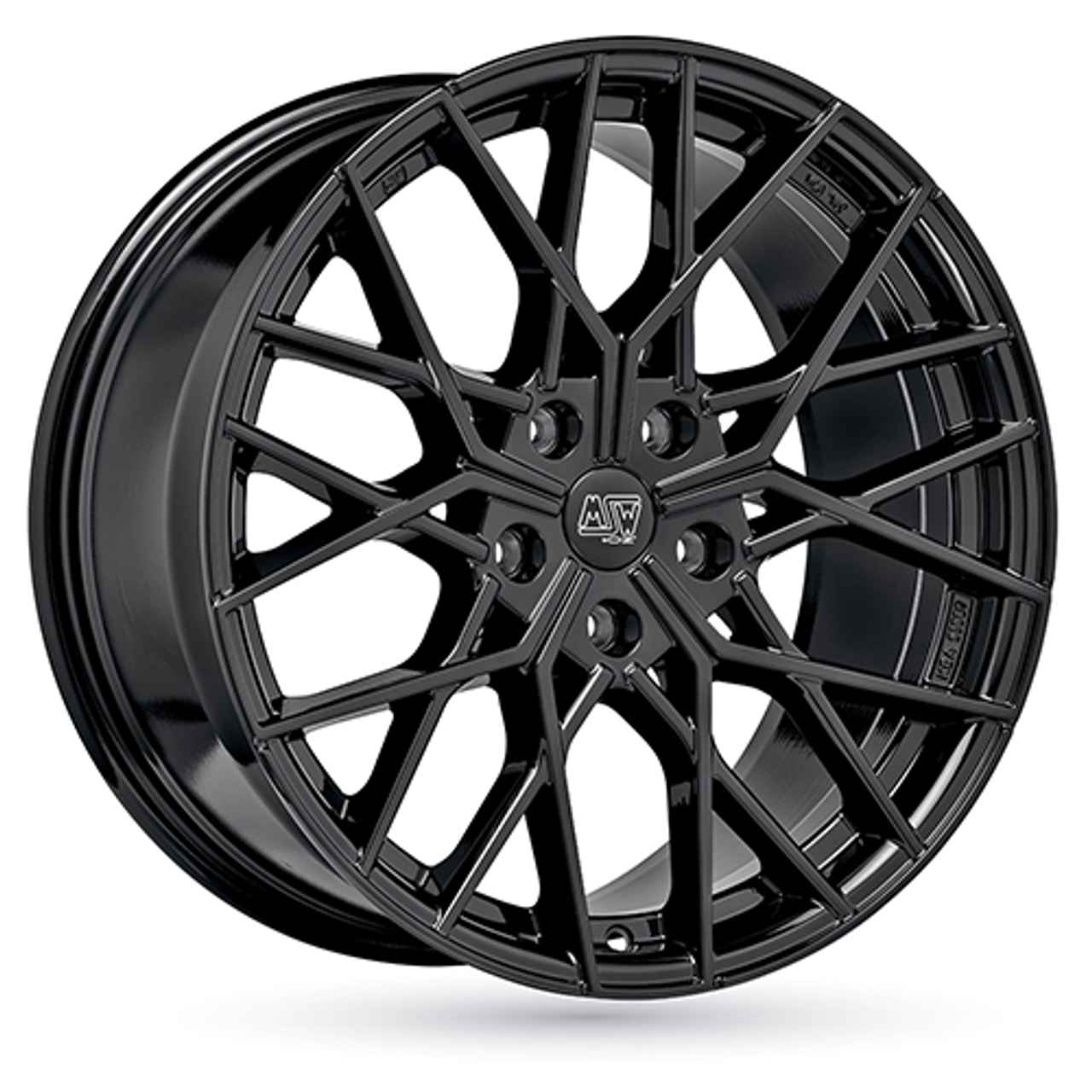 MSW (OZ) MSW 74 gloss black 8.5Jx19 5x114.3 ET35 von MSW (OZ)