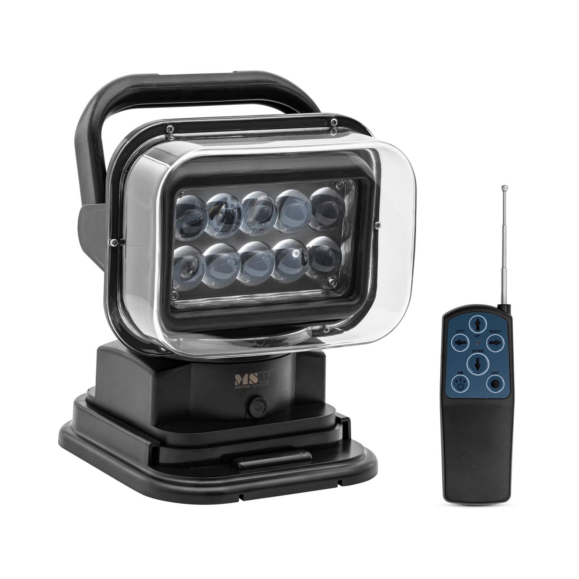 MSW MSW-SLIGHT-110 LED-Suchscheinwerfer 9-32 V 50 W 360° drehbar 120° neigbar mit Fernbedienung LED-Strahler Arbeitslicht MSW MSW-SLIGHT-110 LED-Suchscheinwerfer 9-32 V 50 W 360° drehbar 120° neigbar mit Fernbedienung LED-Strahler Arbeitslicht von MSW Motor Technics