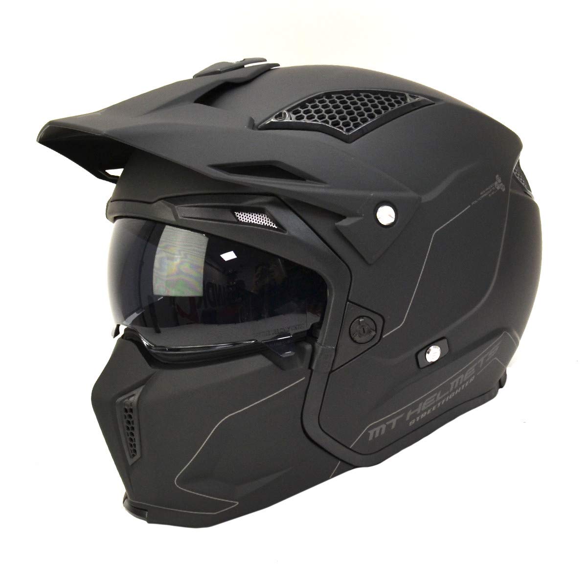 Helmet MT TR902XSV Streetfighter SV SOLID A1 SCHWARZ Matte GRÖßE S Helmet MT TR902XSV Streetfighter SV SOLID A1 SCHWARZ Matte GRÖßE S von MT Products