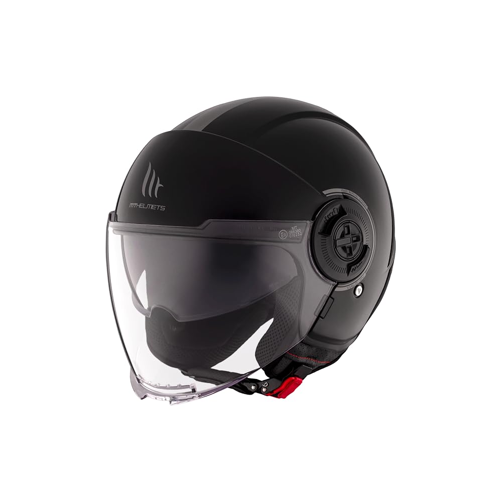 MT HELMETS VIALE SV SOLID A1 MATT BLACK M von MT HELMETS