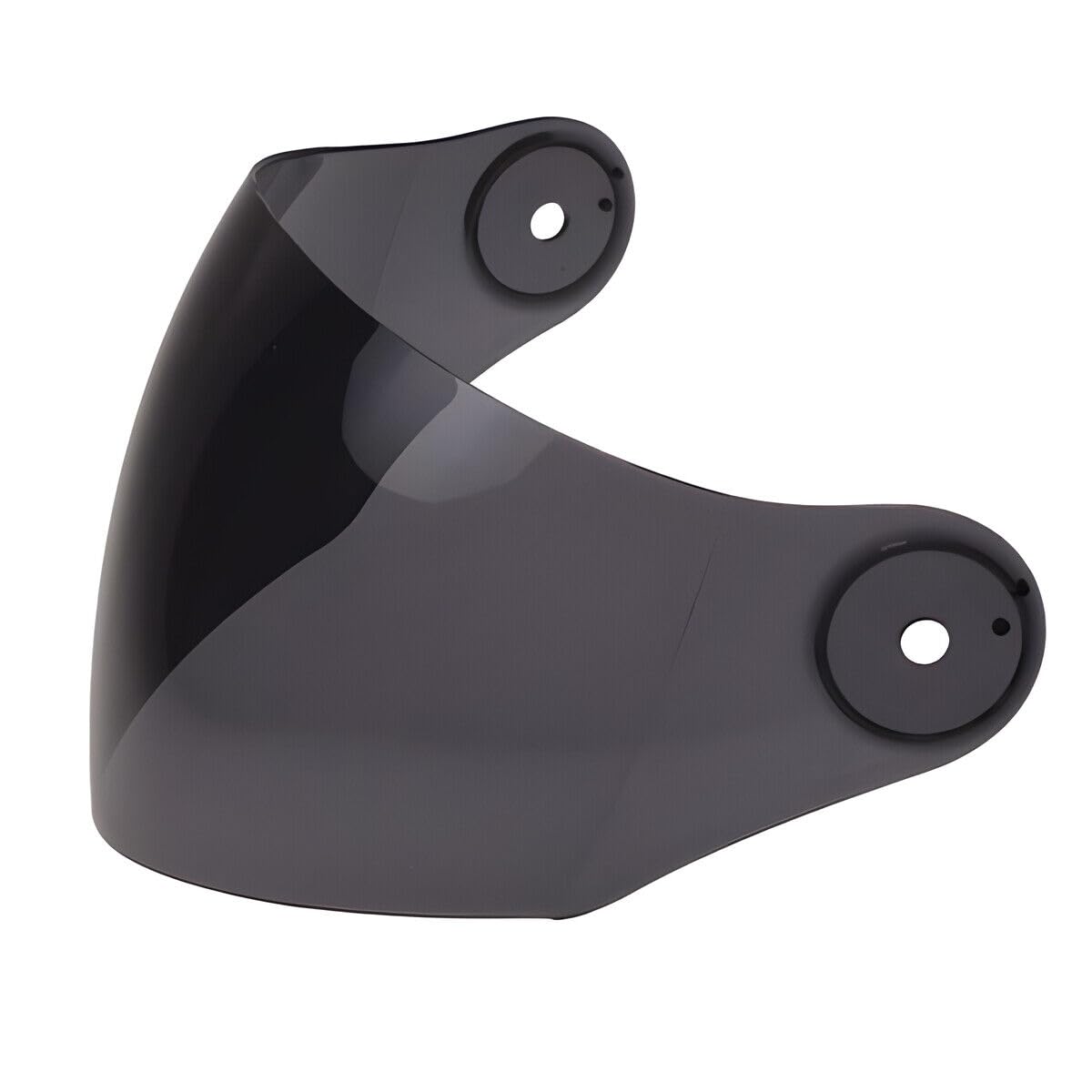 MT HELMETS Visier Helmvisier original für MT Jethelm Street S (schwarz getönt) von MT HELMETS