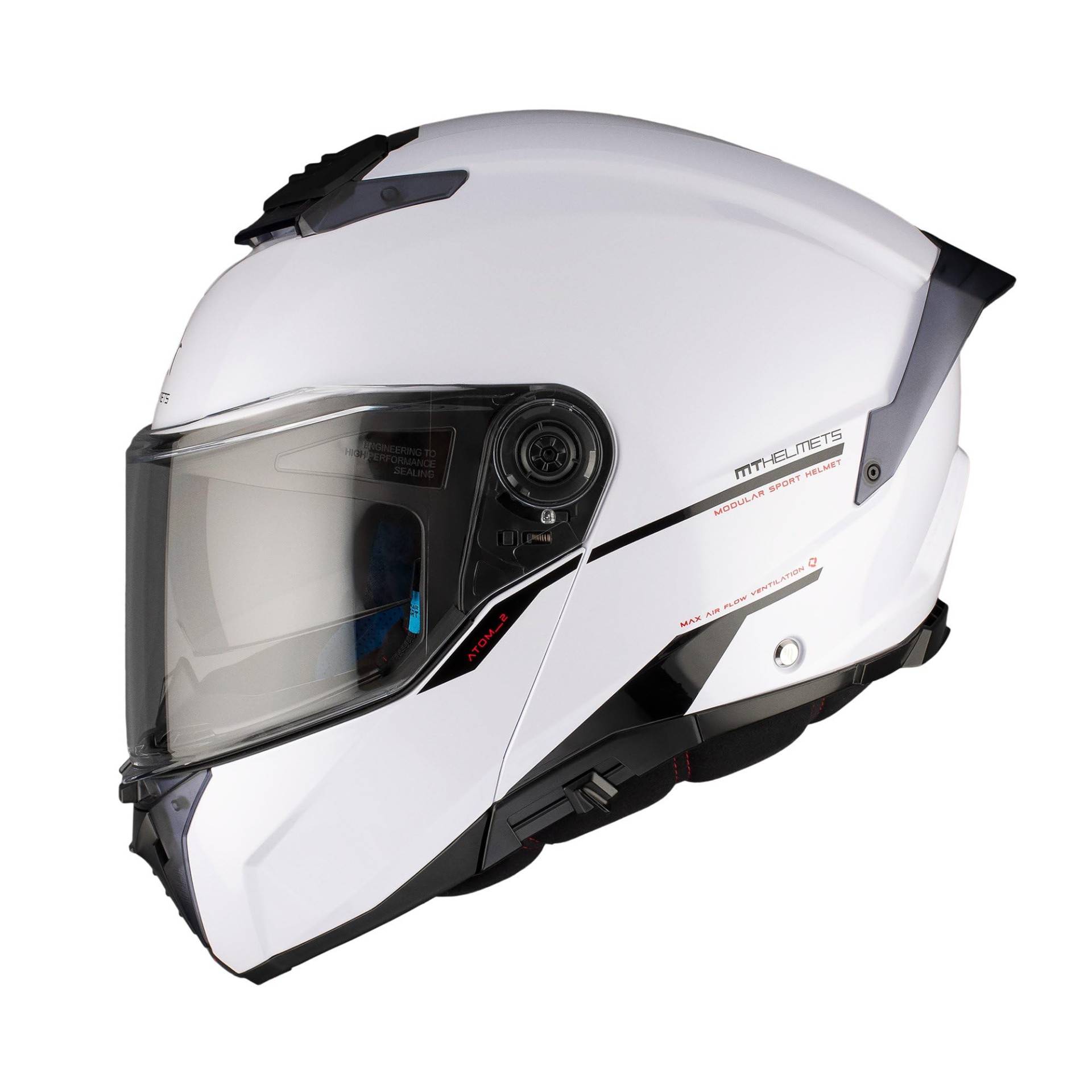 MT Helmets MT Systemhelm Atom II glänzend weiß Größe XL | | Helmen | Druckknopf | Kunststoff | geeignet für Moped, Maxi-Roller, Motorrad, Mofa, Schaltmoped, vierfach, Roller MT Helmets MT Systemhelm Atom II glänzend weiß Größe XL | | Helmen | Druckknopf | Kunststoff | geeignet für Moped, Maxi-Roller, Motorrad, Mofa, Schaltmoped, vierfach, Roller von MT Helmets