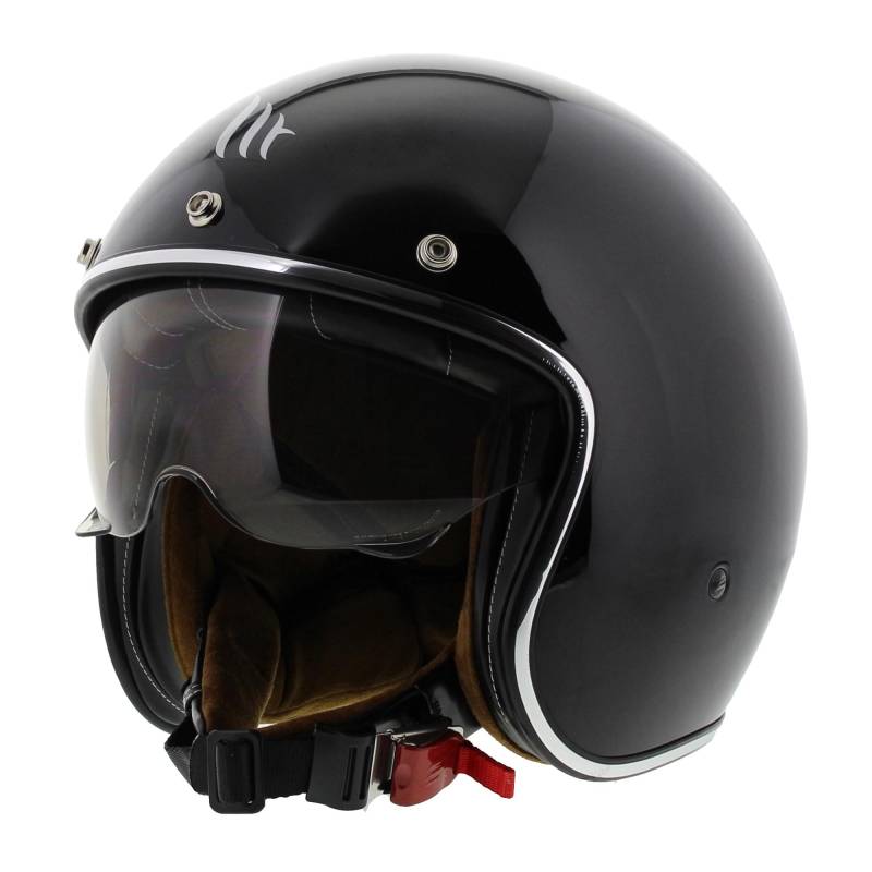 MT Jethelm Le Mans II SV S Glanz Schwarz (XXL) von MT HELMETS