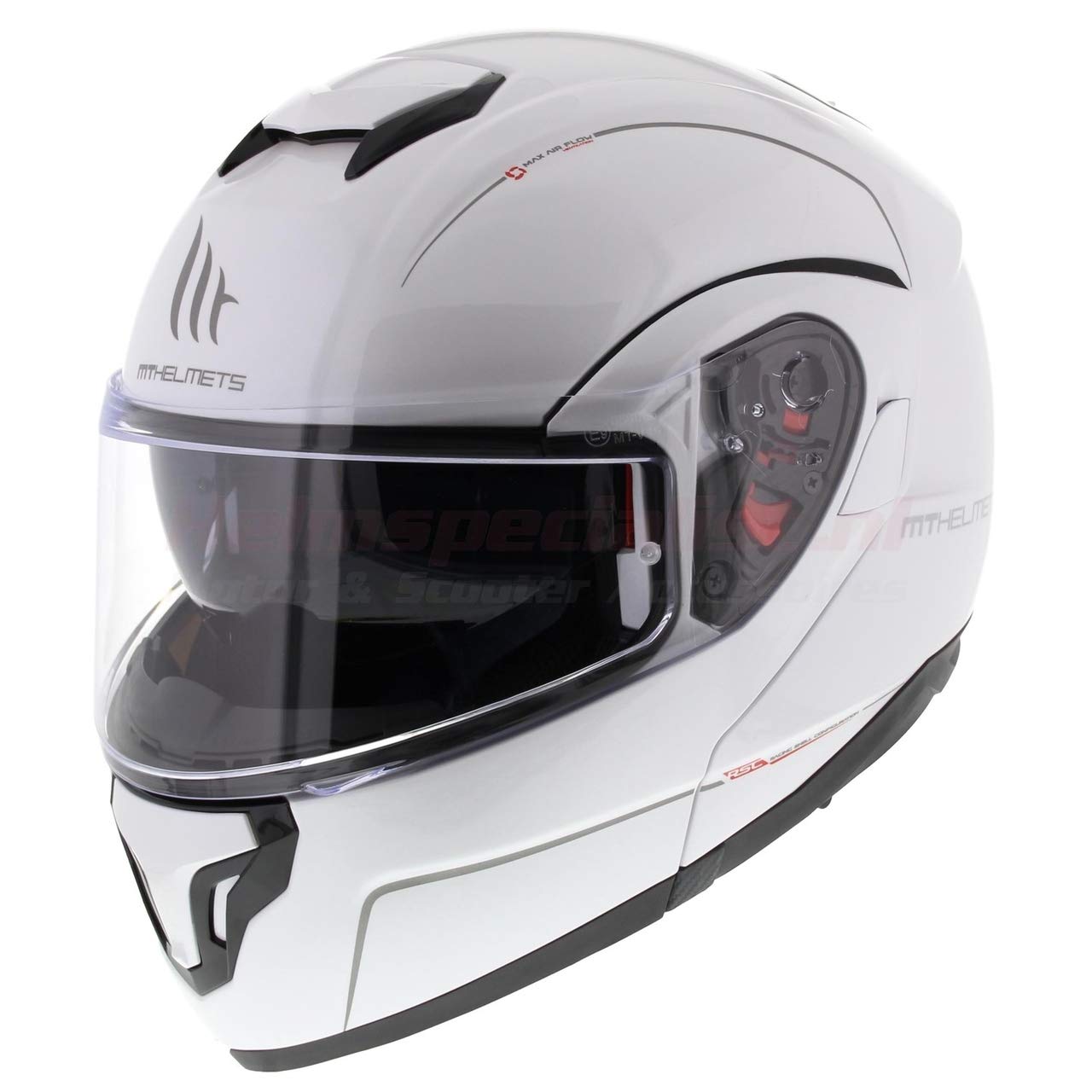 Mt Helmets Atom Sv Solid Gloss Pearl White M Mt Helmets Atom Sv Solid Gloss Pearl White M von MT HELMETS