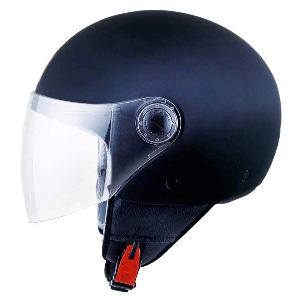 Helm MT Street Solid glans zwart maat XL von MT HELMETS