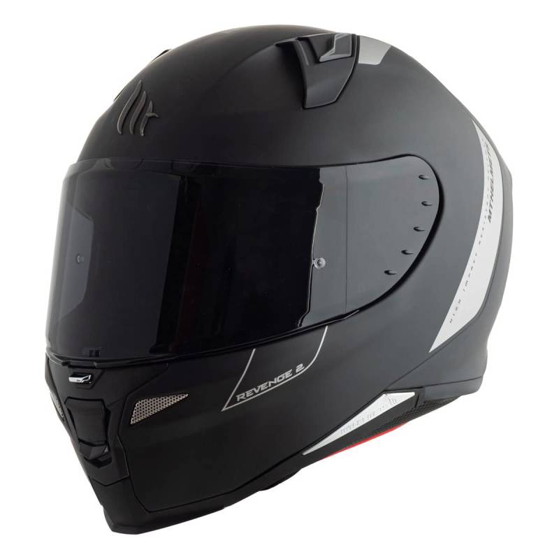 Helm MT Revenge 2 SOLID A1 Negro Mate von MT Products