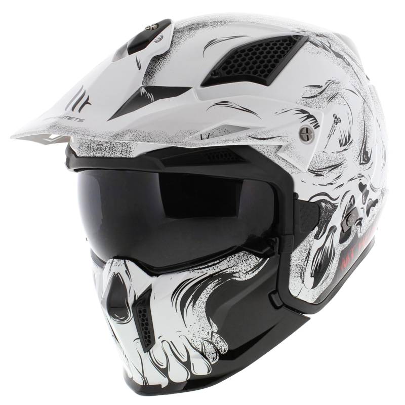 Helm MT Streetfighter SV Dark Ness schwarz glänzend Größe M von MT Products
