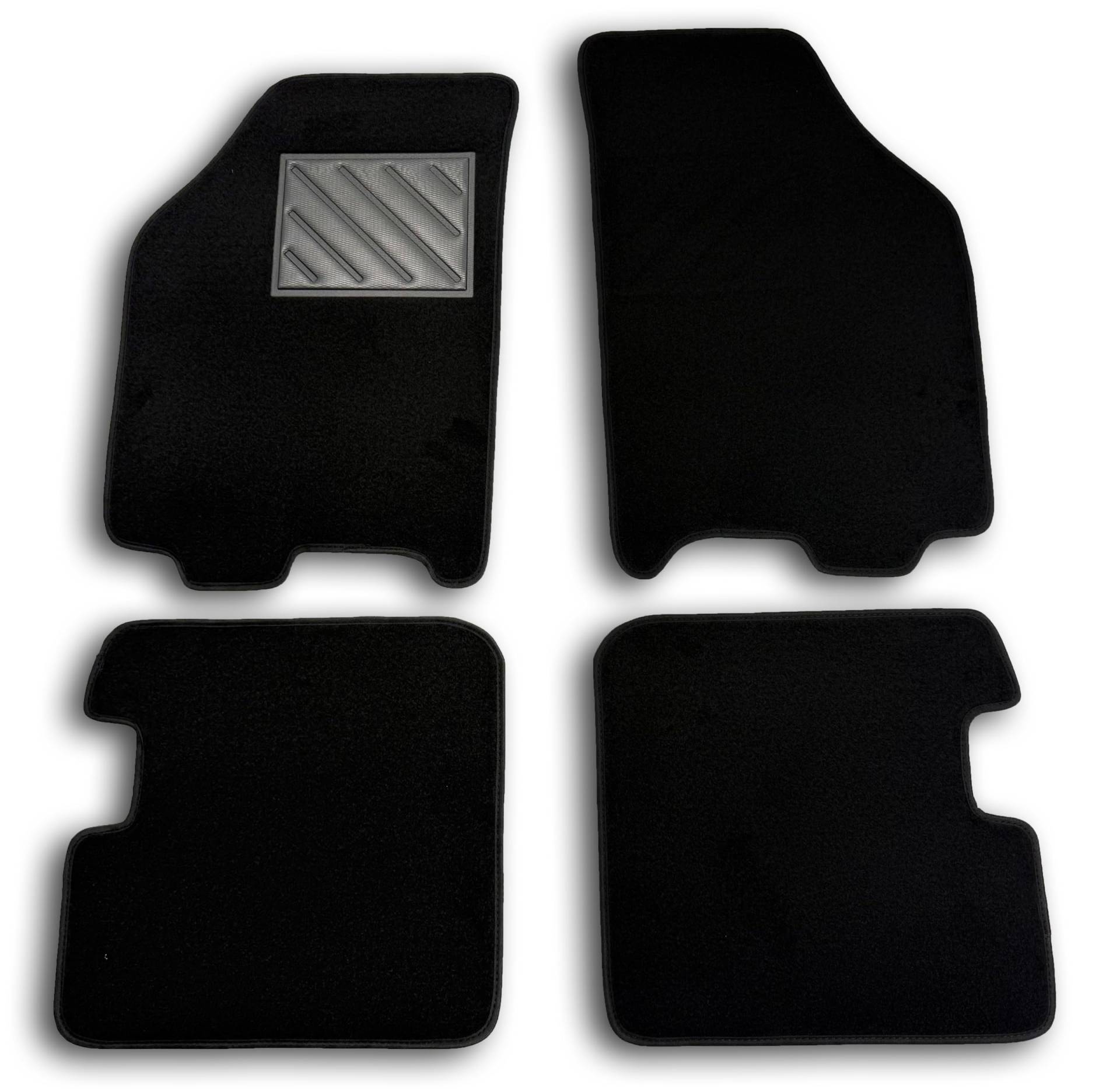 Fußmatten Lancia Ypsilon II ab 2003 bis 2011, passgenau, rutschfest, Absatzschoner aus verstärktem Gummi Fußmatten Lancia Ypsilon II ab 2003 bis 2011, passgenau, rutschfest, Absatzschoner aus verstärktem Gummi von MTC Automotive
