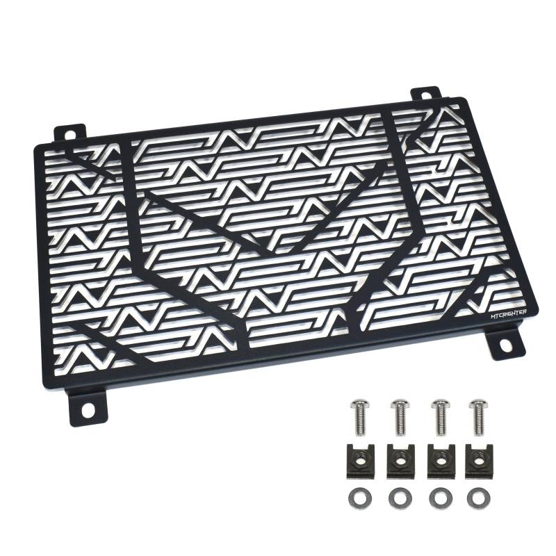 MTCRIGHTER Kompatibel mit Kawasaki Ninja 500 Z500 2024 Kühlergrillschutz Schutzabdeckung von MTCRIGHTER