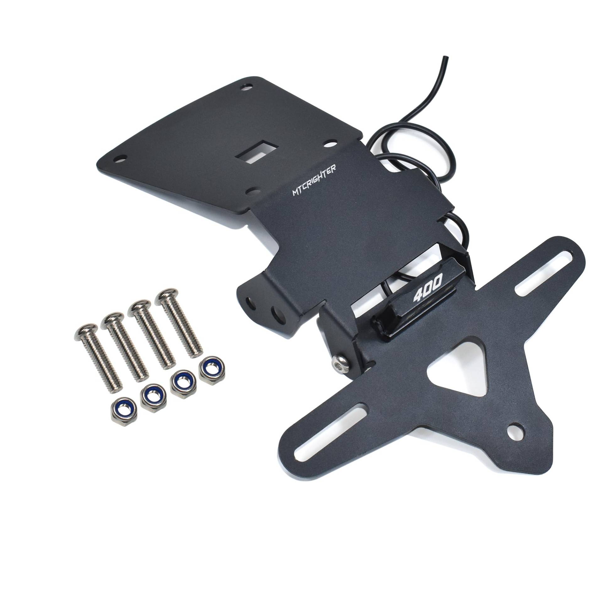 MTCRIGHTER Nummernschild-Halterungssatz Kennzeichenhalter Kompatibel mit Triumph Speed 400 2024 2025, Edelstahl hergestellt MTCRIGHTER Nummernschild-Halterungssatz Kennzeichenhalter Kompatibel mit Triumph Speed 400 2024 2025, Edelstahl hergestellt von MTCRIGHTER