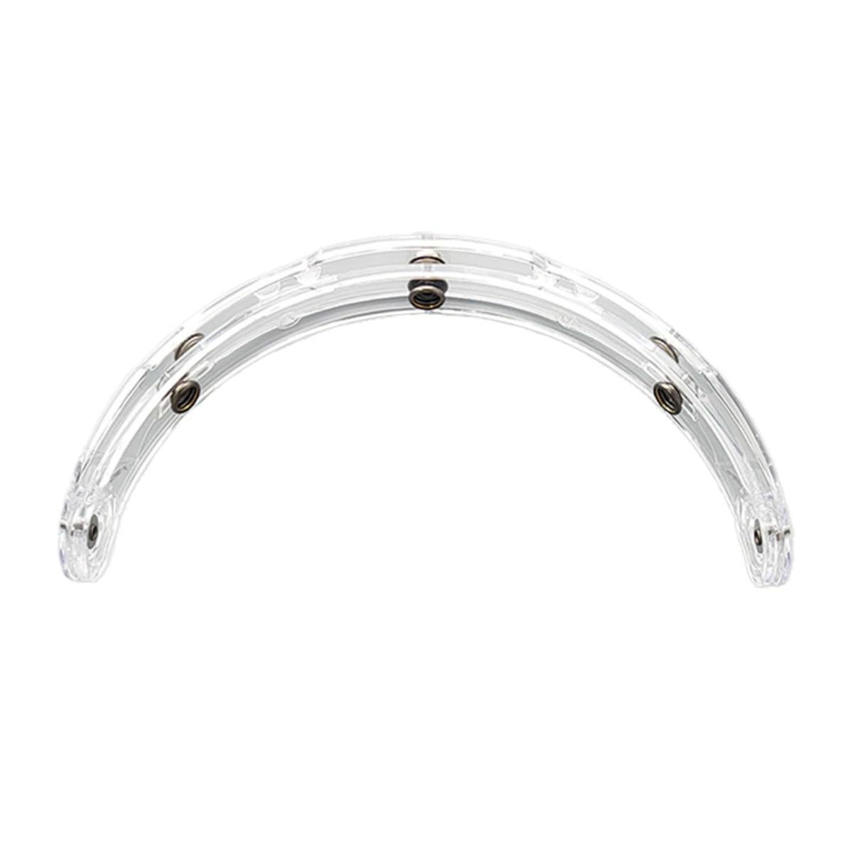 MTDVZR Helmvisier für 3-Snap-Button Helemt Bubble Visor, UV-Schutz kratzfest winddicht Helm-Gesichtsschutz kompatibel mit Open Face 3/4 Face Helm (Transparent Klapphalterung) von MTDVZR