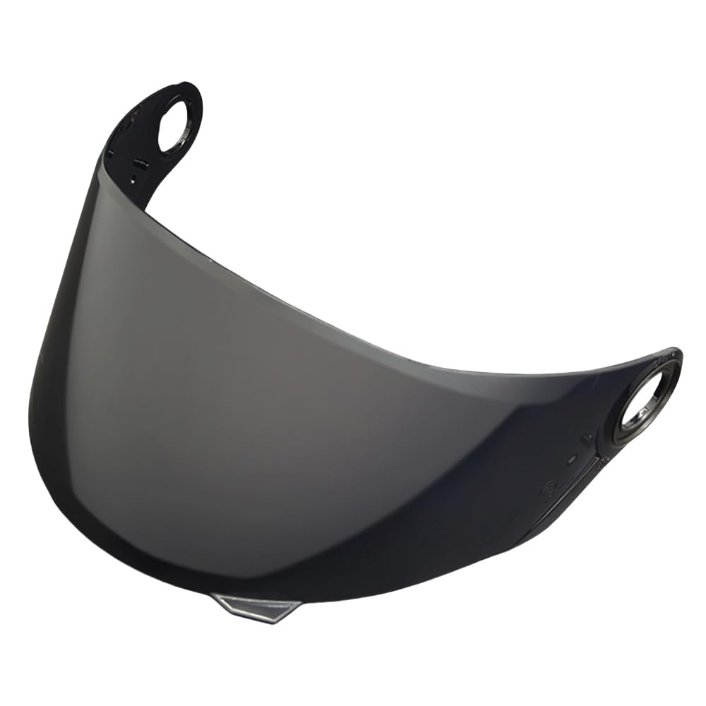 MTDVZR Helmvisier für FF358, UV-Schutz kratzfest winddicht Helm-Gesichtsschutz kompatibel mit FF396,FF358,FF300 (Tiefschwarz-Nur für Taggebrauch) von MTDVZR