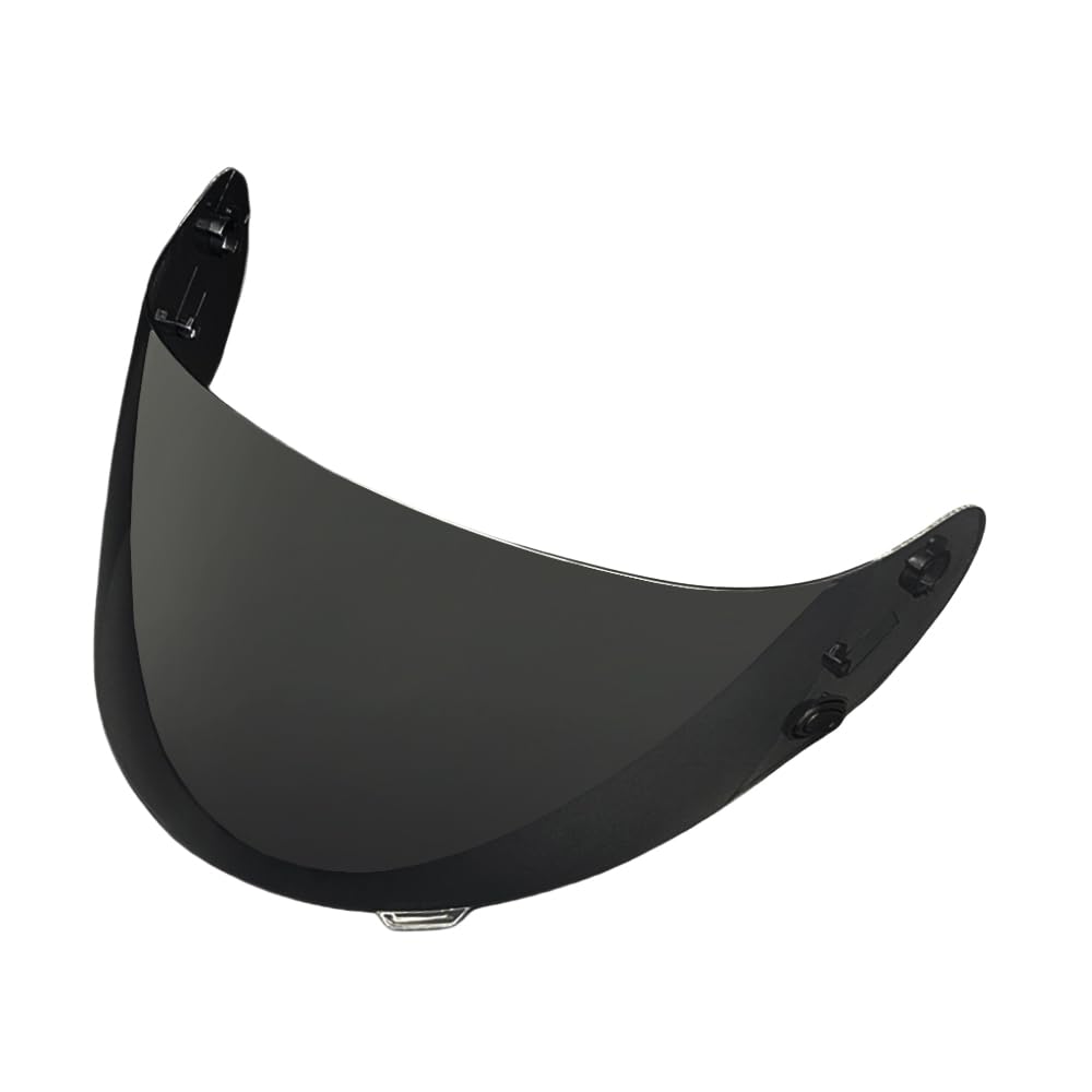 MTDVZR Helmvisier für HJ09,UV-Schutz kratzfest winddicht Helm-Gesichtsschutz für CL-15,CL-16,CL-SP,CL-17,CS-15,CS-R1,CS-R2,CS-R3,FS-10,FS-11,FS-15,FG-15,IS-16,TR1 (Tiefschwarz-Nur für Taggebrauch) von MTDVZR