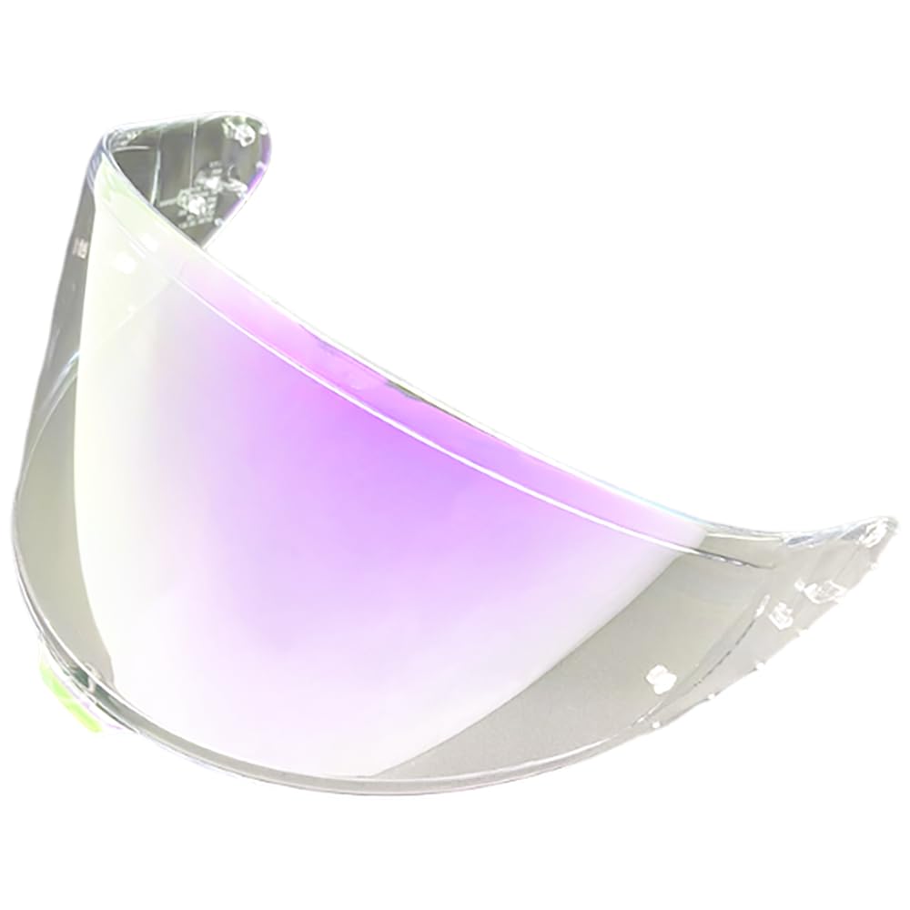 MTDVZR Helmvisier für RF1400, CWR-F2 UV-Schutz kratzfest winddicht Helm-Gesichtsschutz kompatibel mit Z8,X15,RF1400,CWR-F2R,NXR2,X-SPR PRO (Aurora Lila-Tag&Nacht nutzbar) von MTDVZR