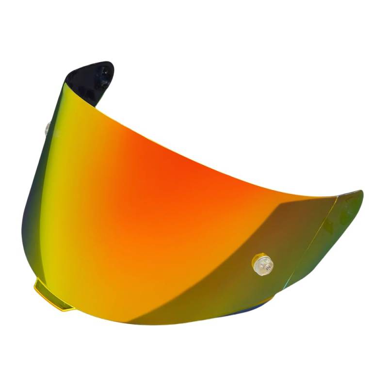 MTDVZR Helmvisier für TT-Course, UV-Schutz kratzfest winddicht Helm-Gesichtsschutz kompatibel mit TT-Course (Tiefes Goldrot-Nur für Taggebrauch) von MTDVZR