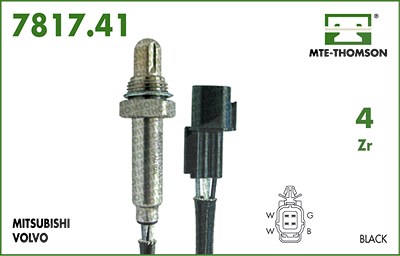 Mte-thomson Lambdasonde [Hersteller-Nr. 7817.41.050] für Chevrolet, Gm Korea von MTE-THOMSON