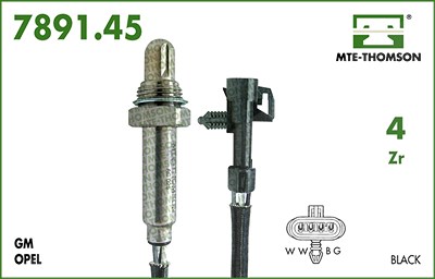 Mte-thomson Lambdasonde [Hersteller-Nr. 7891.45.040] für Chevrolet, Daewoo, Isuzu, Oldsmobile von MTE-THOMSON